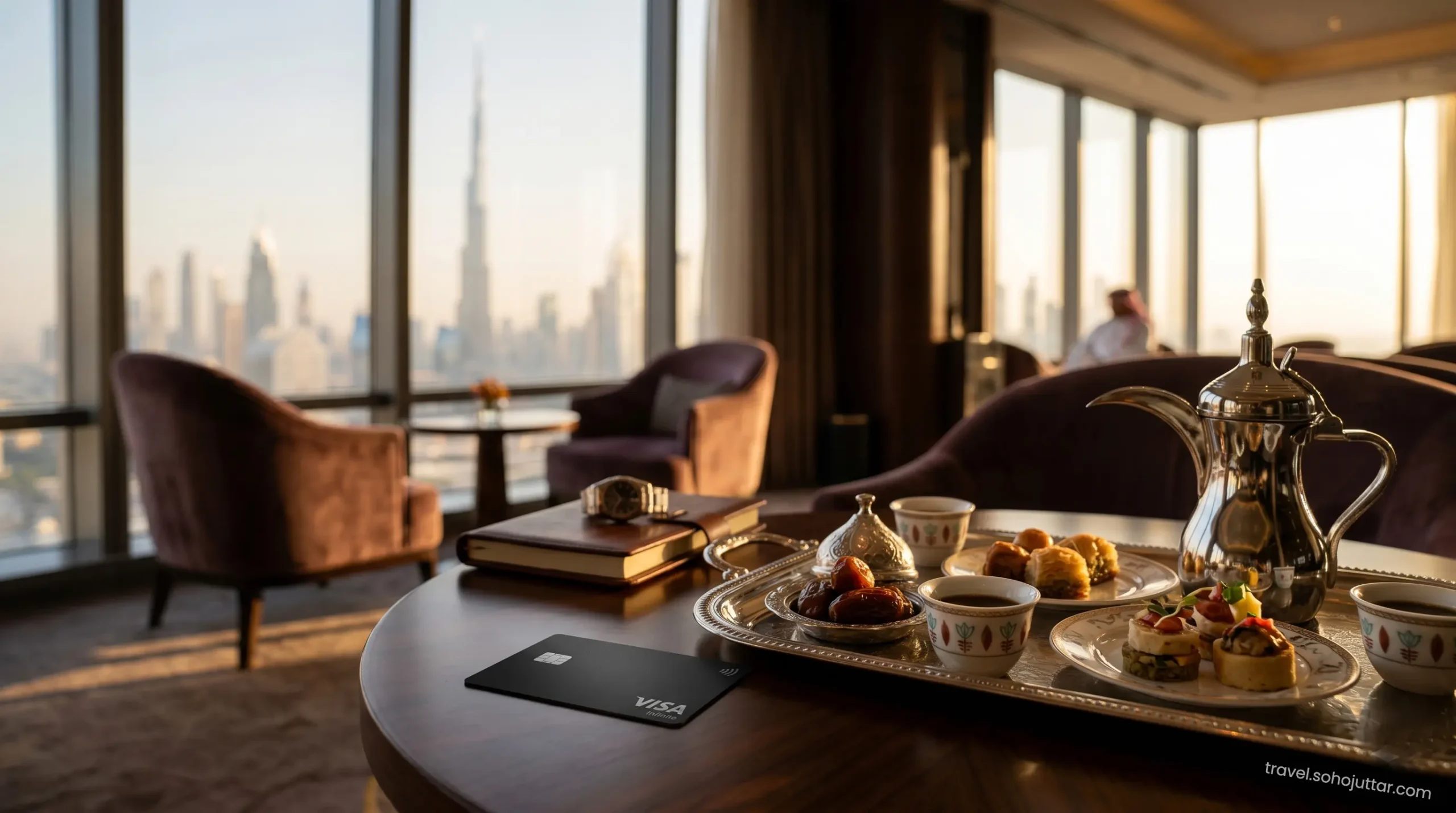 Exclusive Imperial Club lounge access at Atlantis Dubai.