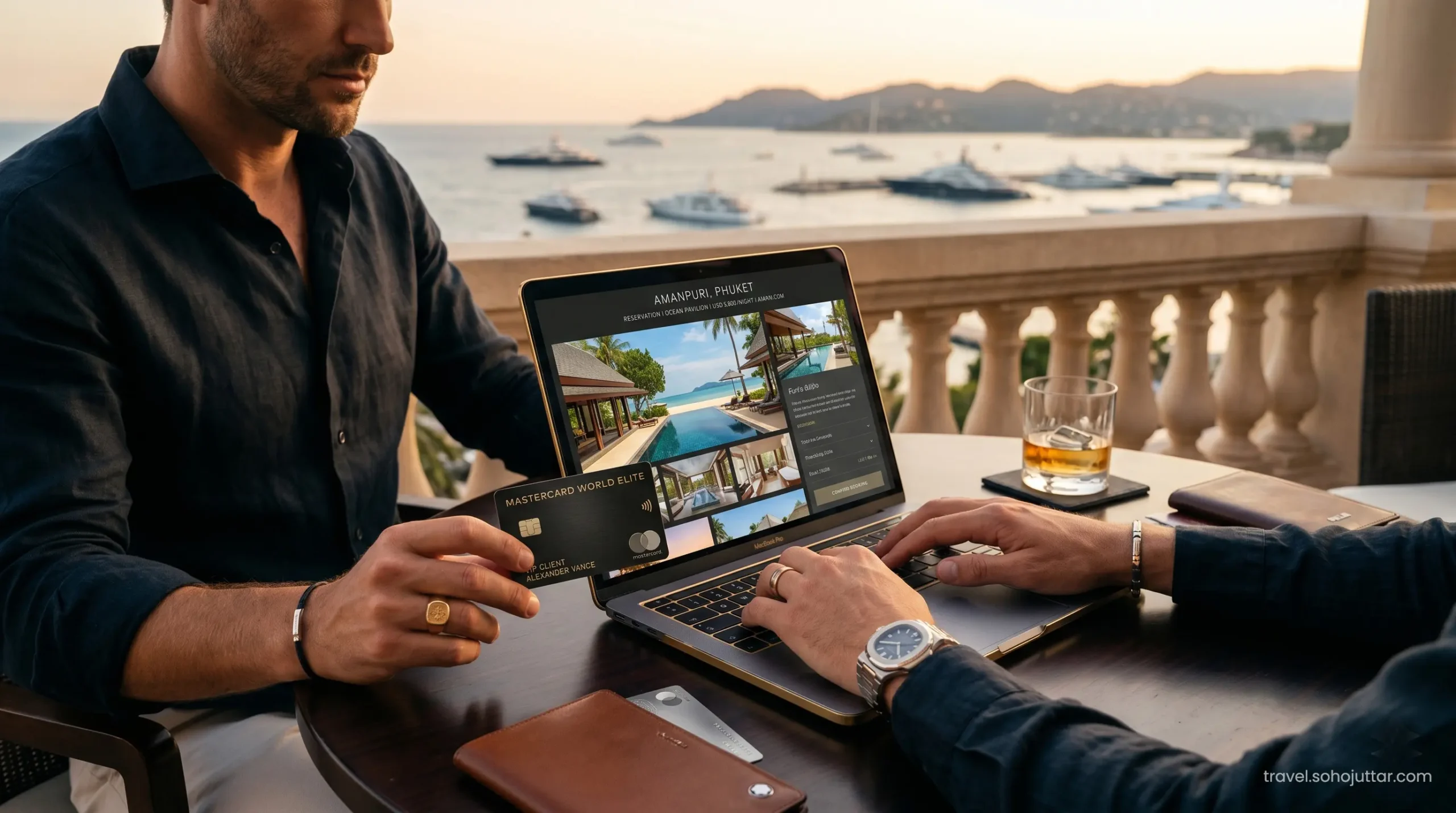 Using a premium UAE credit card to book Atlantis Dubai.